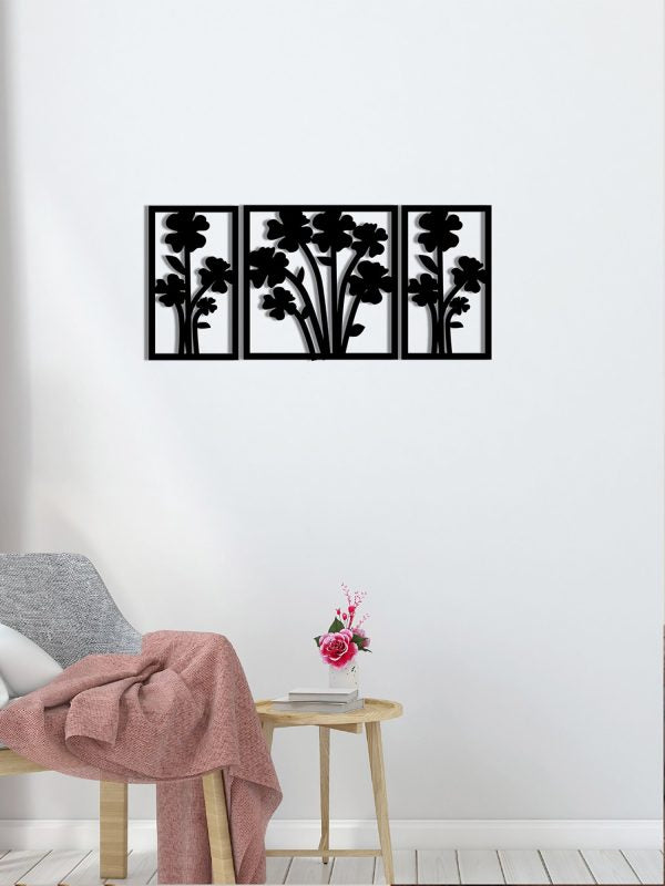 Home Decor Flower Frames Wooden Wall Art